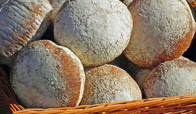 Bread Loaves Basket Food Fresh