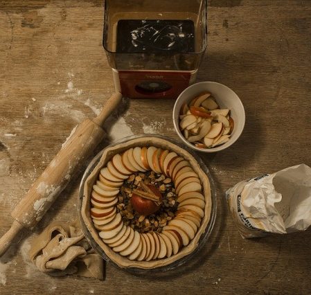 Pastries Pie Apple Roller Flour